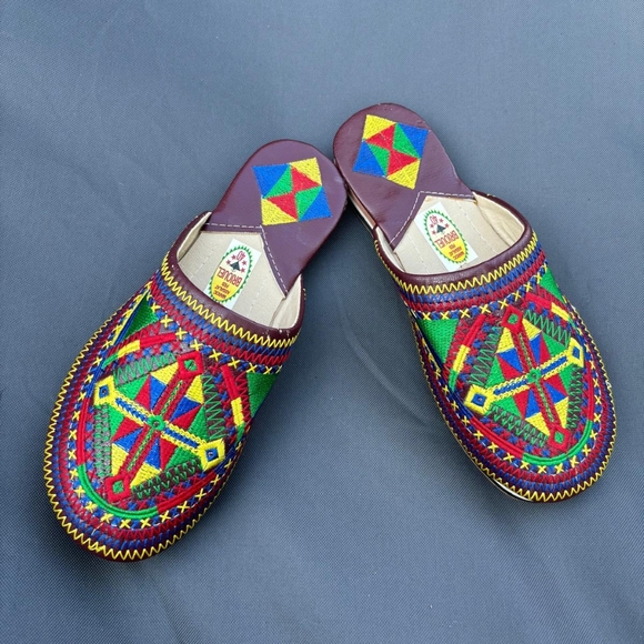 New Handemade Moroccan babouche - Picture 1 of 2